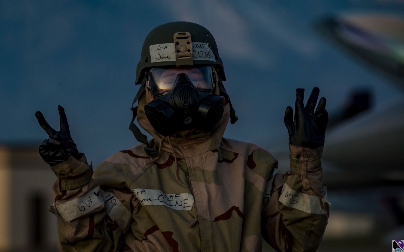 31 FW Airmen MOPP up